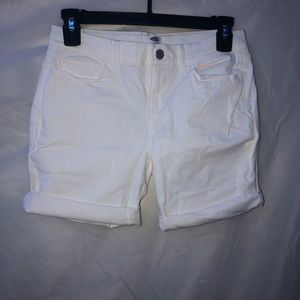 White Shorts